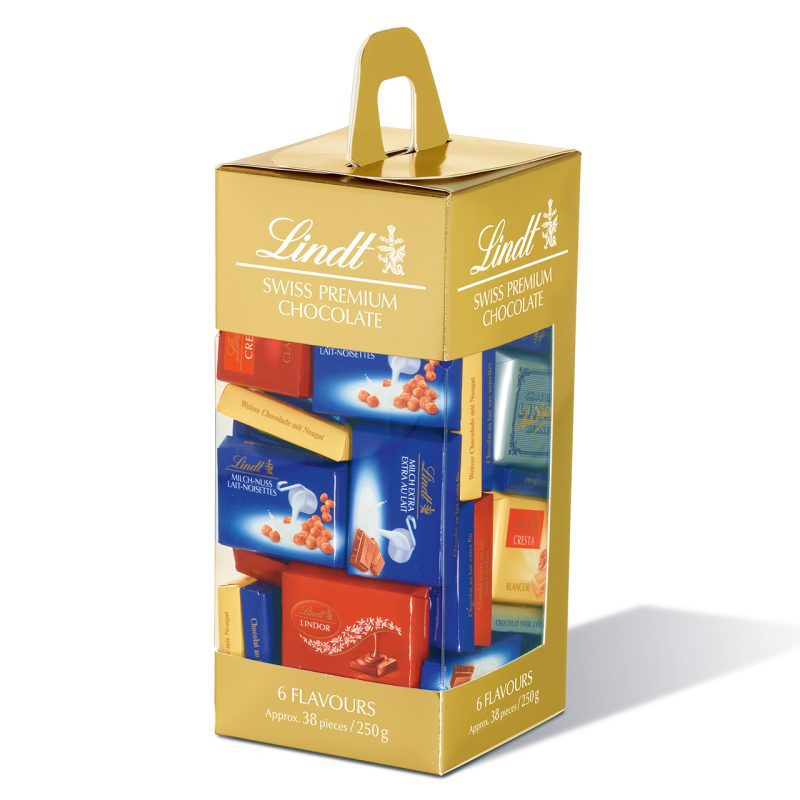 Lindt Asst Naps Carrier Box 250gm